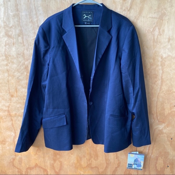 Equine Athletics Navy Stretch Athletic Horse Riding Blazer - Picture 11 of 11